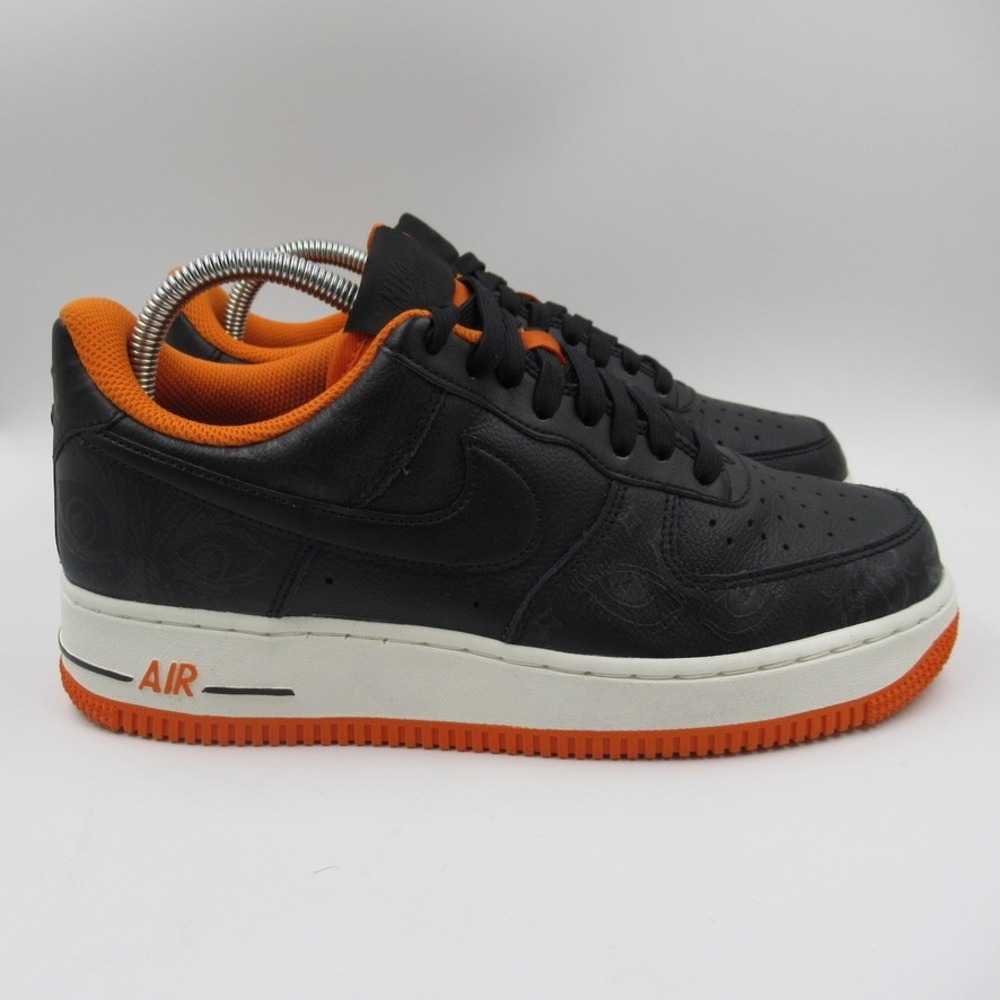 Nike Air Force 1 Low PRM Halloween 2021 Black Starfish DC8891-001 Mens 7.5